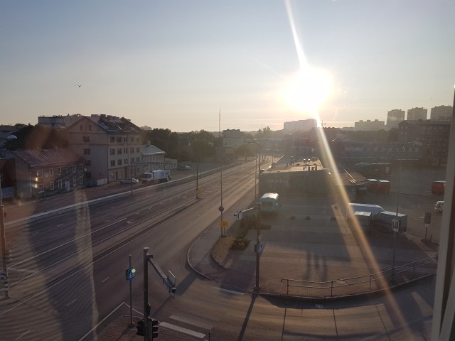 Aamuherätys Tallinassa klo 5:30
